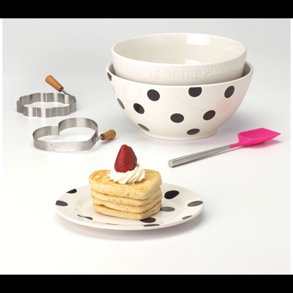 🚨SALE Kate Spade  Deco Dot Mixing Bowls - Picture 7 of 8